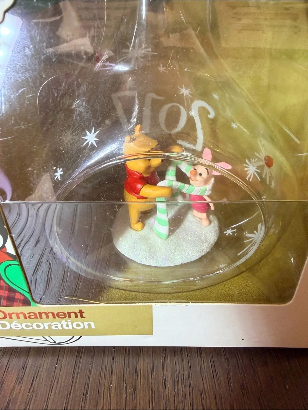 Disney Store Sketchbook Series Winnie the Pooh & Piglet Holiday Ornament